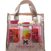 Dear Body women Bath and body care products Spa gift sets with PVC hand bags for Christmas