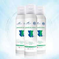 In stock CE approval 100ml fullerene silver Ion antibacterial alcohol free hand disinfection sanitizer spray